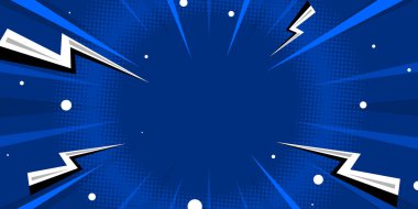 Yarıtonluk Pop Art Style Star Explosion Model Karikatür Arkaplanı, Klasik Tone Light Efekt Vektör İllüstrasyonu Gradyan Desenli Afişi