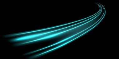 soyut tasarım vektör illüstrasyonunda güzel ışık hızı çizgisi arkaplanı