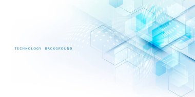 Soyut teknoloji arka planı, modern tasarım vektör illüstrasyonu