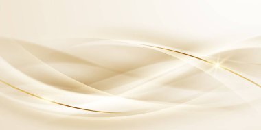 Lüks vektör illüstrasyonlu altın soyut arkaplan