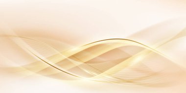 Lüks vektör illüstrasyonlu altın soyut arkaplan