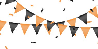 Renkli parti kutlama için arka plan vektör illüstrasyonunu işaretledi