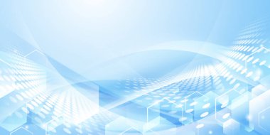 Soyut teknoloji arka planı, modern tasarım vektör illüstrasyonu