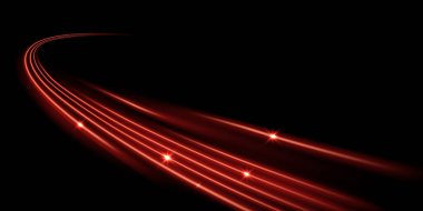 soyut tasarım vektör illüstrasyonunda güzel ışık hızı çizgisi arkaplanı
