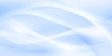 Mavi dalgalar soyut arkaplan, modern tasarım, vektör illüstrasyonu