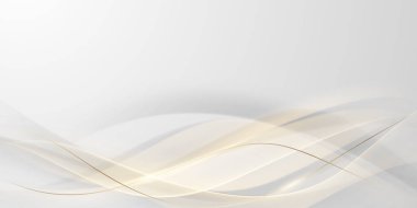 Lüks vektör illüstrasyonlu altın soyut arkaplan