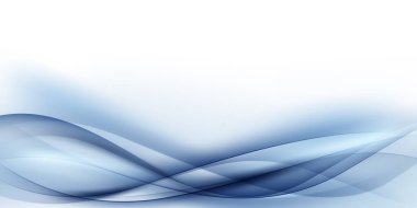 Mavi dalgalar soyut arkaplan, modern tasarım, vektör illüstrasyonu