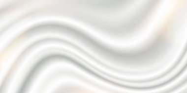 Lüks beyaz perde arkaplanı, vektör illüstrasyonu