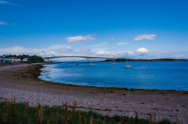 Skoçya Nın Güzel Manzarası Yeşillik Dolu Yaz Tatili Için Ideal — Stok fotoğraf