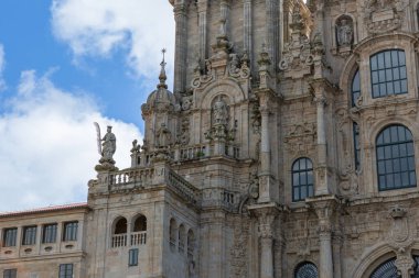 Santiago de Compostela Katedrali - Galiçya, İspanya - detaylar 