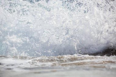 Milos Adası, Yunanistan - güzel su ve kıyı