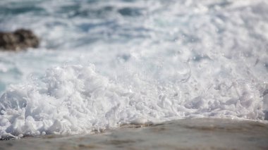 Milos Adası, Yunanistan - güzel su ve kıyı