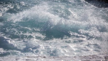 Milos Adası, Yunanistan - güzel su ve kıyı