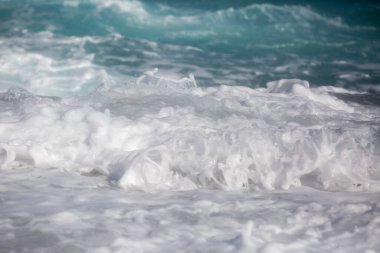 Milos Adası, Yunanistan - güzel su ve kıyı