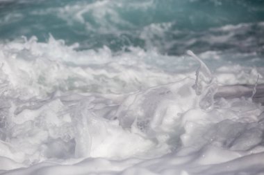 Milos Adası, Yunanistan - güzel su ve kıyı