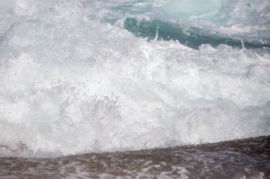 Milos Adası, Yunanistan - güzel su ve kıyı