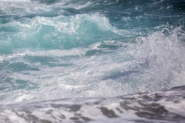 Milos Adası, Yunanistan - güzel su ve kıyı