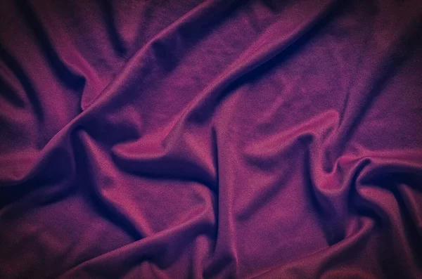 Pomarszczony Tkanina Tekstura Szczelnie Góry Miękką Bawełnianą Szmatką Może Służyć — Zdjęcie stockowe