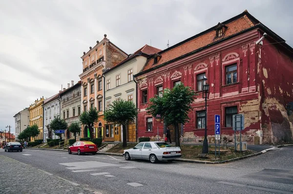 Levoca Σλοβακία Αυγούστου 2015 Παλαιά Κτήρια Στην Παλιά Πόλη Της — Φωτογραφία Αρχείου