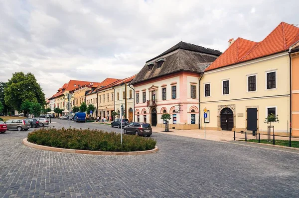 Levoca Slovaquie Août 2015 Bâtiments Anciens Dans Vieille Ville Levoca — Photo