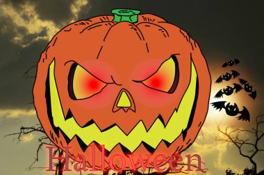 Concept Halloween, Halloween falls on October 31st.