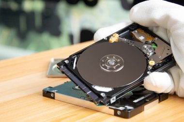 2.5-inch hard disk drive is the part that is used to store data or is called a hard disk as well.