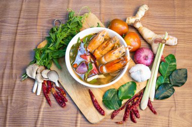 Tom Klong, river prawns, Thai food, Thai street food, original Thai food