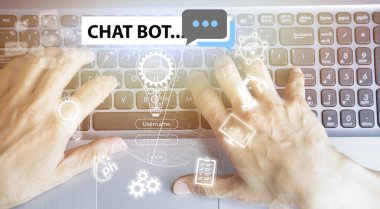 konsept, sistem geliştirme, yapay zeka insanlarla etkileşime girebilmek için.