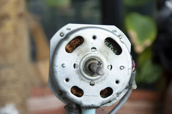 front view of fan motor, fan repair