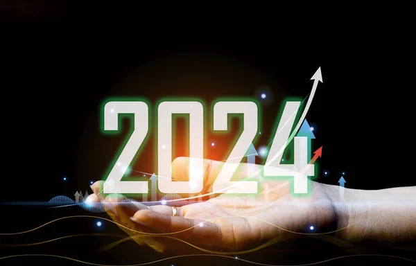 Concept of starting work in 2024, starting the project