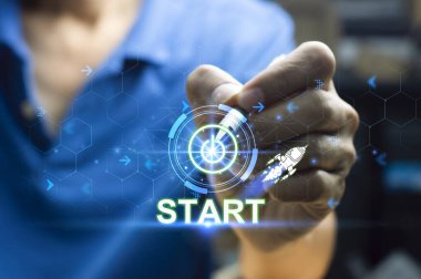 Girişim fikirleri, iş projesi geliştirme planları, dijital teknoloji, liderlik kavramları, başlangıç büyüme stratejileri.