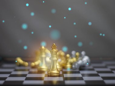 Satranç Kralı konsepti, düşen satranç konseptine dayanır: takım rekabeti, liderler veya gönüllüler, takım çalışması veya kazanma ve stratejik plan, liderlik ve risk yönetimi veya takım oyuncuları..