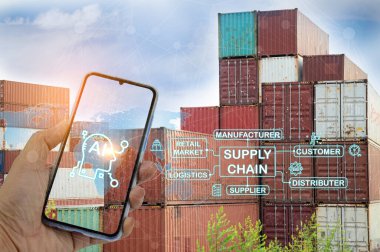 Yük taşımacılığı teknolojisinde yapay zeka ile yapay zeka ile yapay zeka kullanımı.