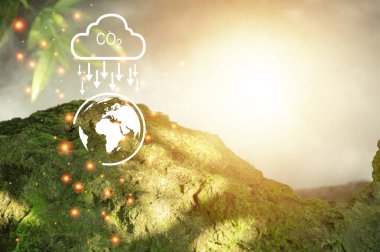 Yenilenebilir enerji ve yeşil karbondioksit emisyonları yoluyla gezegenle sürdürülebilir iş, yenilenebilir enerji kullanımı iklim değişikliği ve küresel ısınmayı sınırlayabilir.