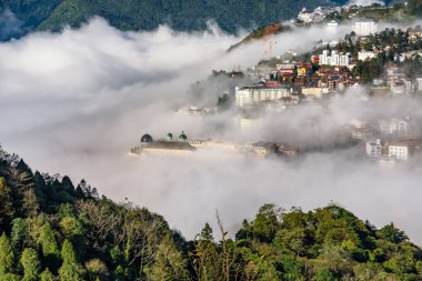 Sapa Kasabası, Lao Cai Eyaleti, Kuzey Vietnam.
