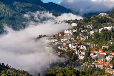 Sapa Kasabası, Lao Cai Eyaleti, Kuzey Vietnam.