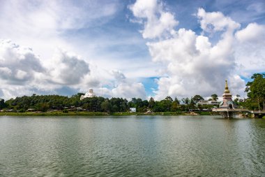 An Hao Commune 'deki Cam Dağı' ndaki Budist tapınak kompleksi, An Giang Vilayeti Tinh Bien Bölgesi, Vietnam