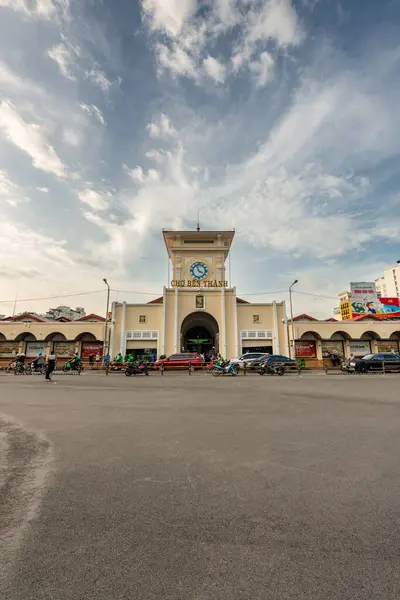 Chi Minh City Vietnam Novembre 2023 Vista Del Mercato Ben Foto Stock Royalty Free