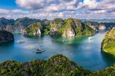 Lan Ha Koyu, UNESCO Dünya Mirası Alanıdır. Kuzey Vietnam 'da çok güzel bir doğa harikasıdır.