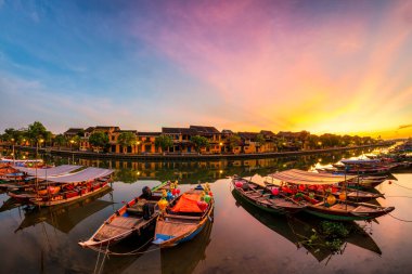 Hoi An Antik Kasabası, Vietnam 'da Sabah Işığı