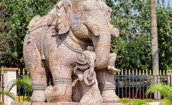 Reizen Naar World Heritager Site Konark Temple Odisa India Buurt — Stockfoto