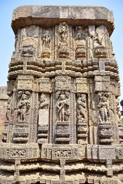Utazás World Heritager Site Konark Temple Odisa India Közel Puri — Stock Fotó