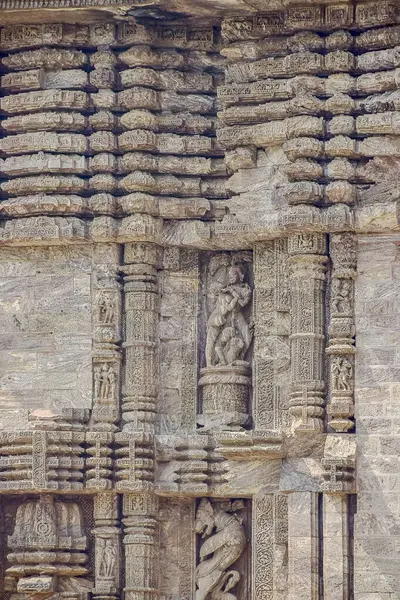 Viajando Para Patrimônio Mundial Konark Temple Odisa Índia Perto Puri — Fotografia de Stock