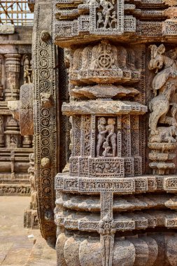 Hindistan 'ın Odisha kentindeki Konark Tapınağı' na, PURI yakınlarındaki 11 Şubat 2020 tarihli Dünya Mirası sahasına yolculuk.