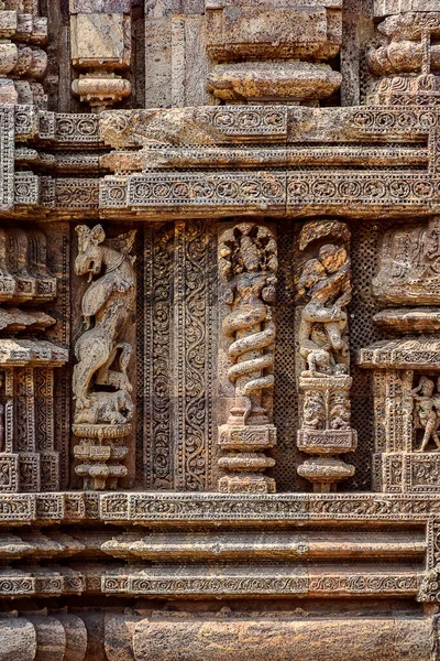 Viajando Sitio Patrimonio Humanidad Konark Temple Odisha India Cerca Puri — Foto de Stock