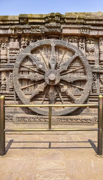 Viajando Templo Konark Patrimonio Humanidad Odisa India Cerca Puri Febrero —  Fotos de Stock