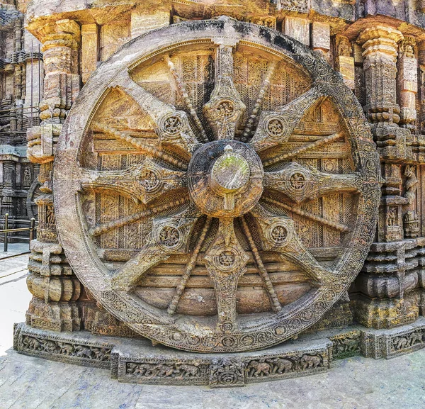 Şubat 2020 Hindistan Orisha Kentindeki Konarka Tapınağı Seyahat Edilecek Tazelenmiş — Stok fotoğraf
