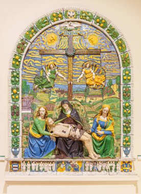 Floransa, İtalya, 6 Ocak 2024: Giovanni della Robbia. Bargello Müzesi