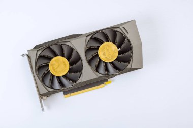 Computer graphics card is video card that can be used to extract bitcoins from computer