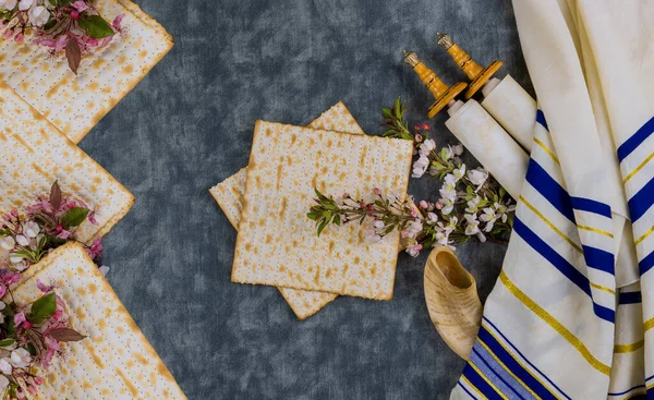 During Passover Jewish people refrain from eating leavened bread instead consume unleavened matzah bread.